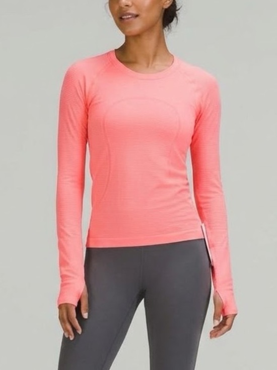 lululemon athletica Tops - Lululemon Athletica Vibrant Pink Sweatshirt